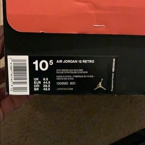 All read Jordan 12
